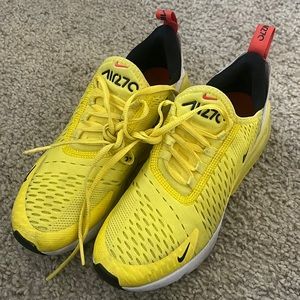 Yellow Nike 270